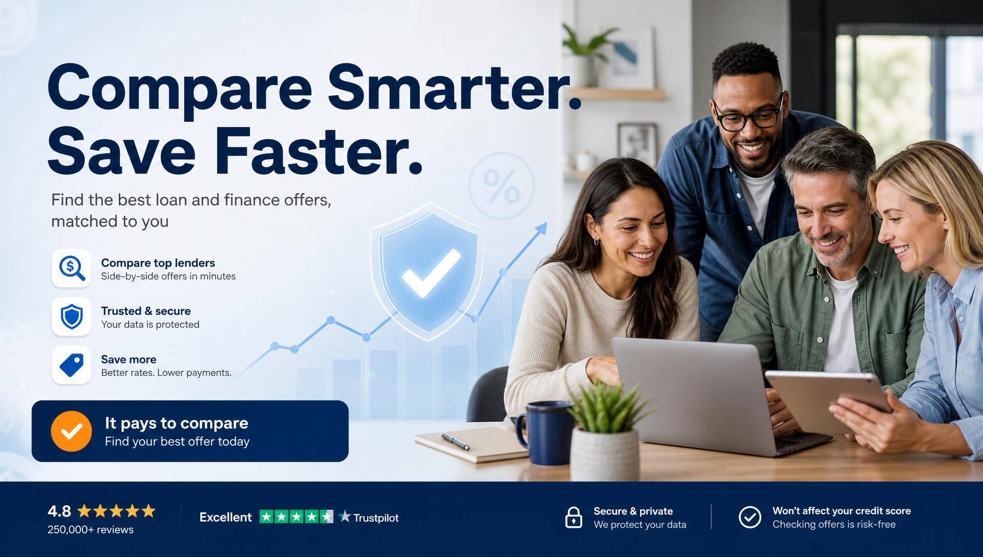 Compare smarter and save faster with FinanceScore AI